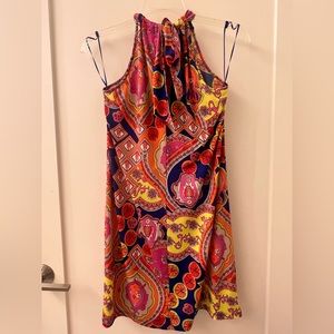 Trina Turk tie-neck sundress